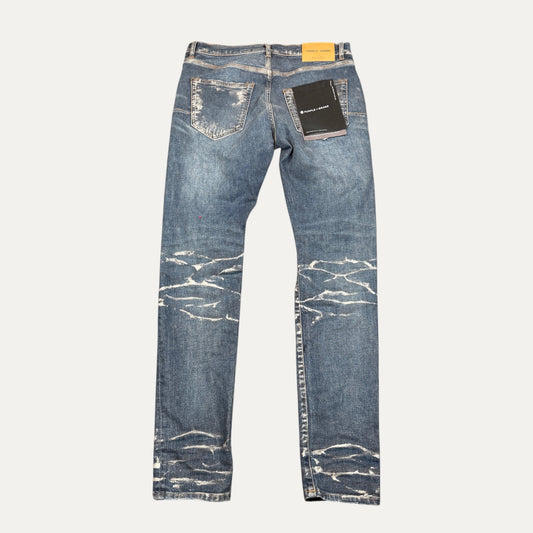 Purple Brand Wax Silver Jeans