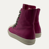 Rick Owens Pink Jumbo Lace High Top Ramones