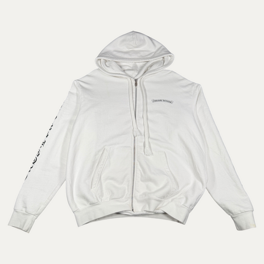 Chrome Hearts Scroll Logo Zip-Up