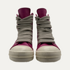 Rick Owens Pink Jumbo Lace High Top Ramones