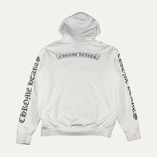 Chrome Hearts Scroll Logo Zip-Up