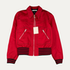 Givenchy Red Bomber Zip-Up Jacket