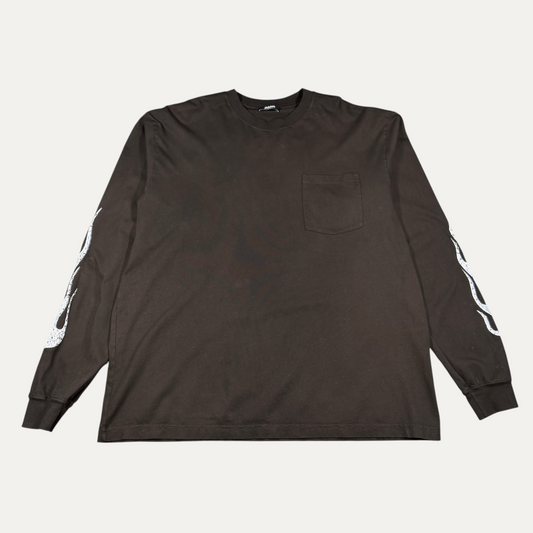 Bossi Black Rhinestone Long Sleeve