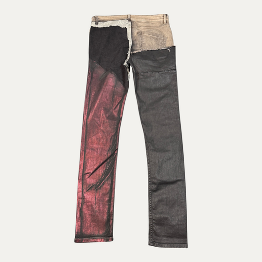 Rick Owens Patchwork Detroit Cuts