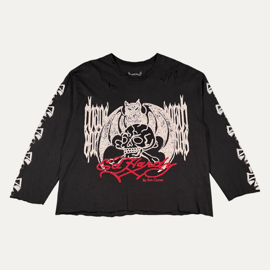 EdHardy Ken Carson Rhinestone Long Sleeve