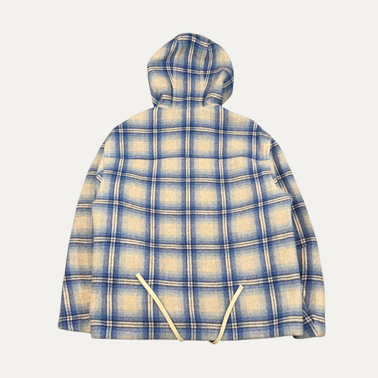 Isabel Marant Blue Flannel Parka