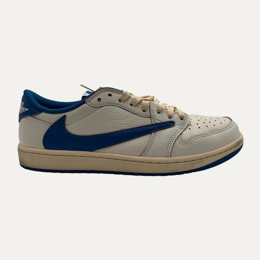 Jordan 1 Retro Low OG SP Fragment x Travis Scott Sail Military Blue