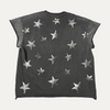 Satoshi Nakamoto Star Logo Cutoff T-Shirt