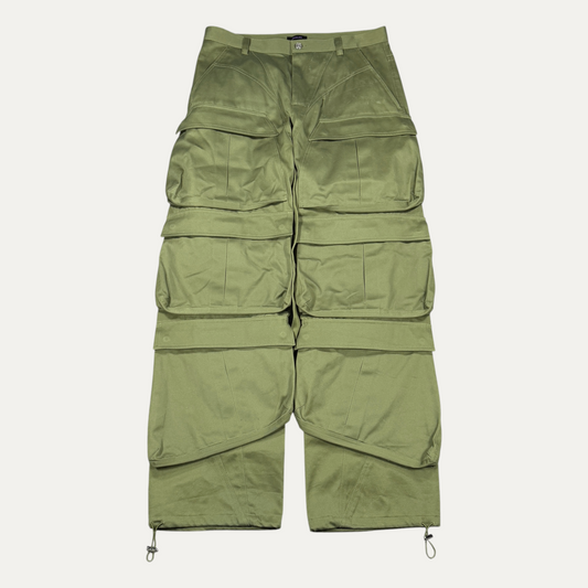 Mugler Military Cargo Pants