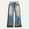 Better With Age Flannel Distressed Jeans