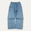 Rusty Baggy Side Stripe Jeans