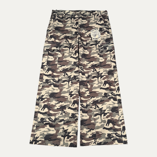 Saint Vanity Nylon Camo Pants