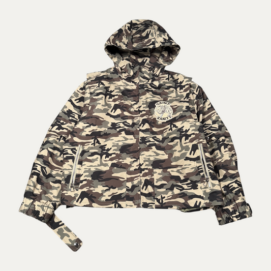 Saint Vanity Jacket White Pocket Patch Camo