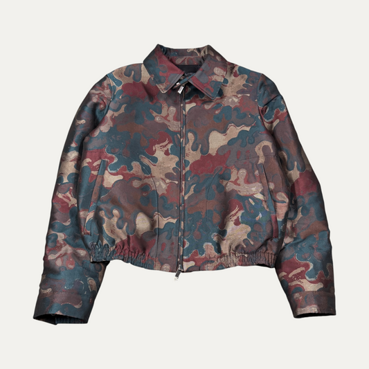 Dior Jacket Zip-Up Peter Doig Camo