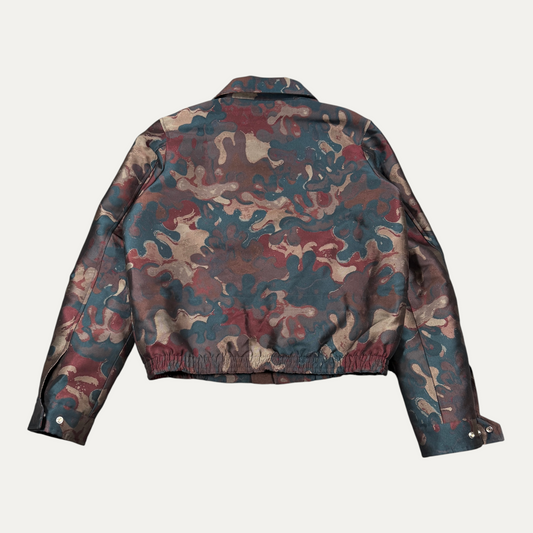 Dior Jacket Zip-Up Peter Doig Camo