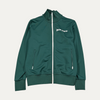 Palm Angels Green Striped Track Jacket