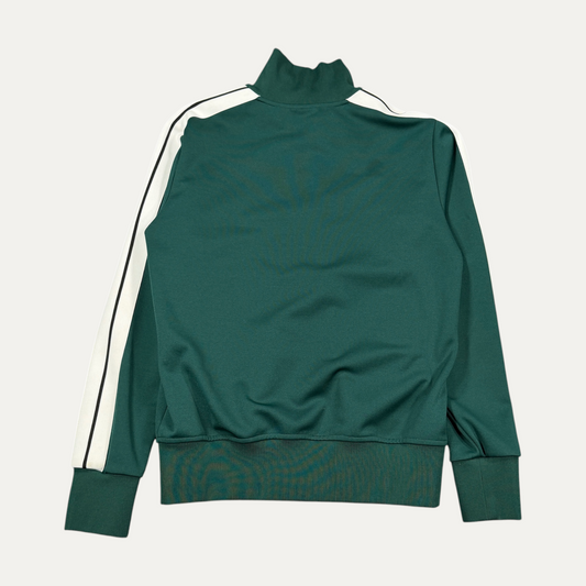 Palm Angels Green Striped Track Jacket