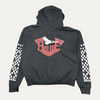 Rhude Malibu Black Faded Hoodie