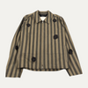 Song For The Mute Stripe Zip Up Jacket