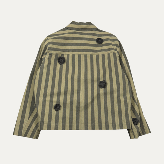 Song For The Mute Stripe Zip Up Jacket