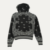 Amiri Paisley Bandana Print Knit Hoodie