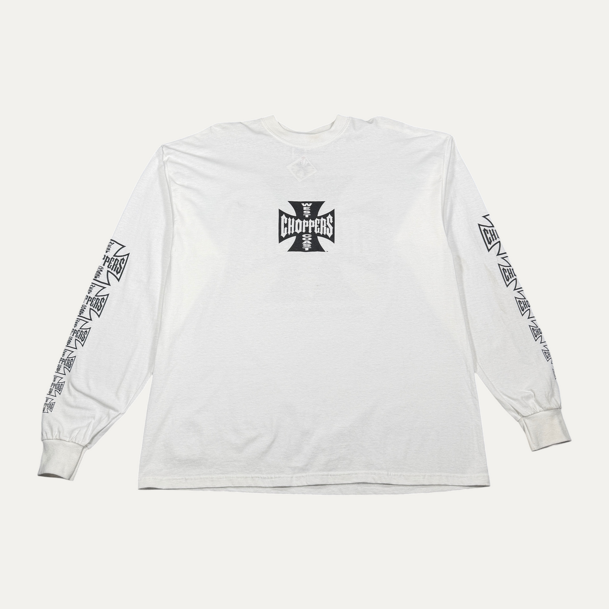 Vintage West Coast Choppers White Long Sleeve