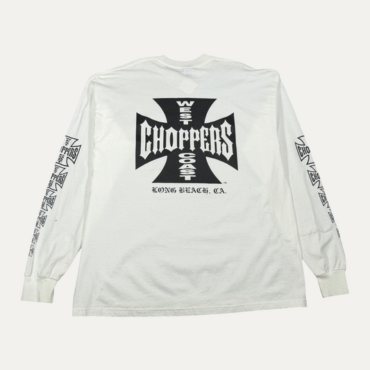 Vintage West Coast Choppers White Long Sleeve