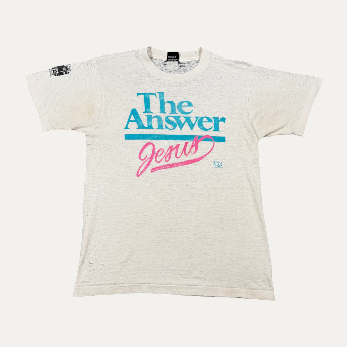 Vintage The answer: Jesus T-Shirt
