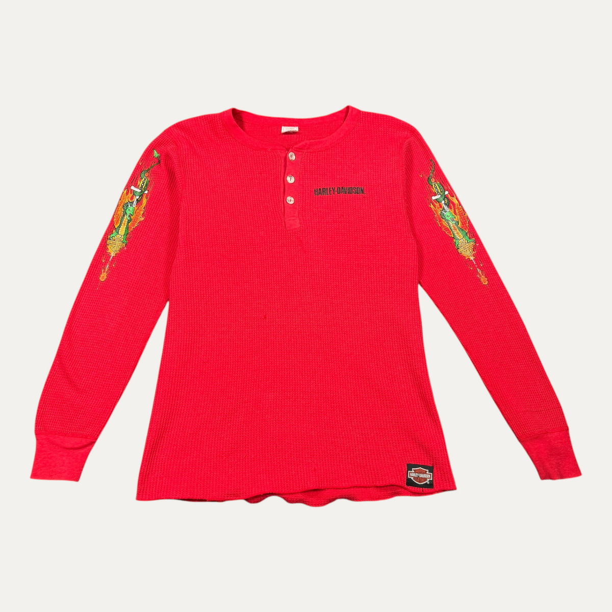 Vintage 80's Harley Thermal Long Sleeve