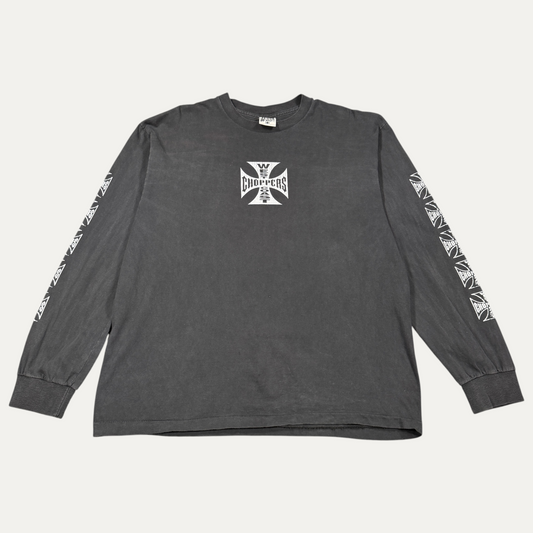 West Coast Choppers Iron Cross Emblem Longsleeve