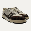 Louis Vuitton Damier Ebene Pattern Leather Trainer