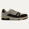 Louis Vuitton Damier Ebene Pattern Leather Trainer
