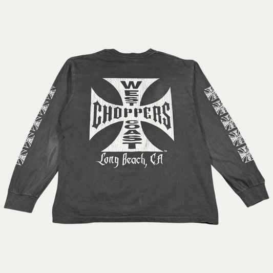 West Coast Choppers Iron Cross Emblem Longsleeve