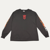West Coast Choppers CFL Skeleton Flame Long Sleeve