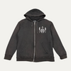 Chrome Hearts Foti Thermal Skeleton Zip-Up Hoodie