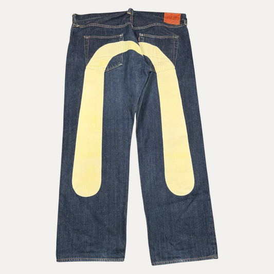 Evisu No.2 Daicock Print Jeans