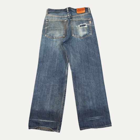 Edwin Distressed Denim Jeans