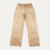 Carhartt Tan Paint Splatter Double Knee Pants