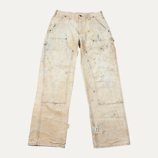 Carhartt Paint Splatter Distressed Double Knee Pants