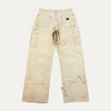 Carhartt Paint Splatter Distressed Double Knee Pants