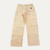 Carhartt Tan Oil Stained Double Knee Pants