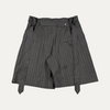 JW Anderson Pleaded Stripped Shorts