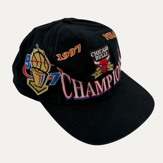 Vintage 1997 Chicago Bulls Championship Hat