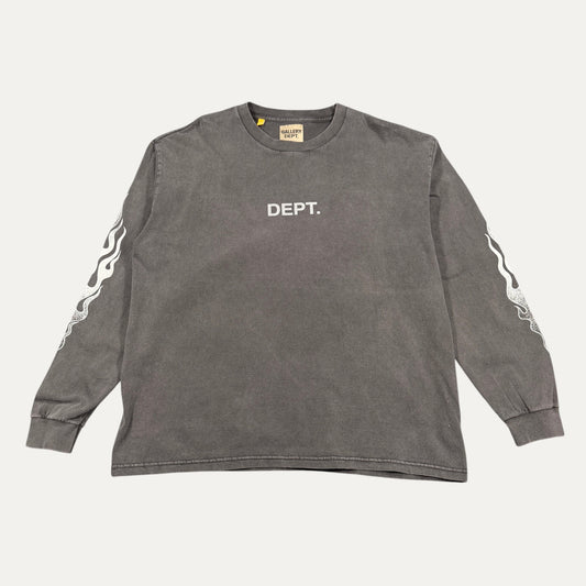 Gallery Dept. Flames Long Sleeve T-Shirt