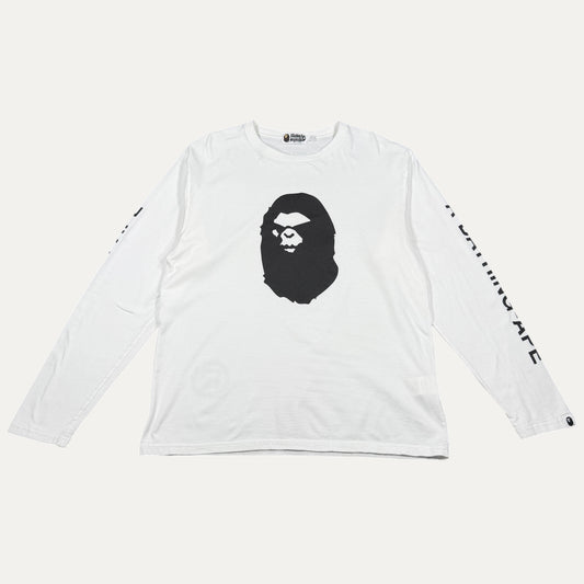 Bape Mad Face Longsleeve T-Shirt
