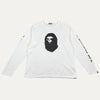Bape Mad Face Longsleeve T-Shirt