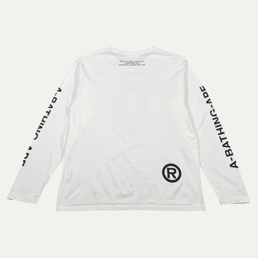 Bape Mad Face Longsleeve T-Shirt