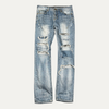 Number (n)ine Distressed Blue Jeans