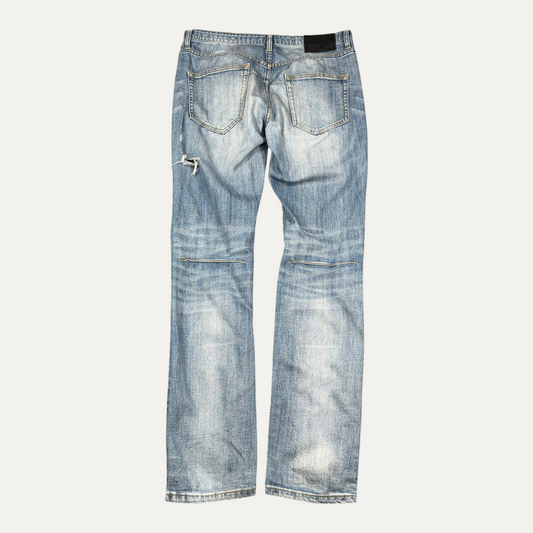 Number (n)ine Distressed Blue Jeans