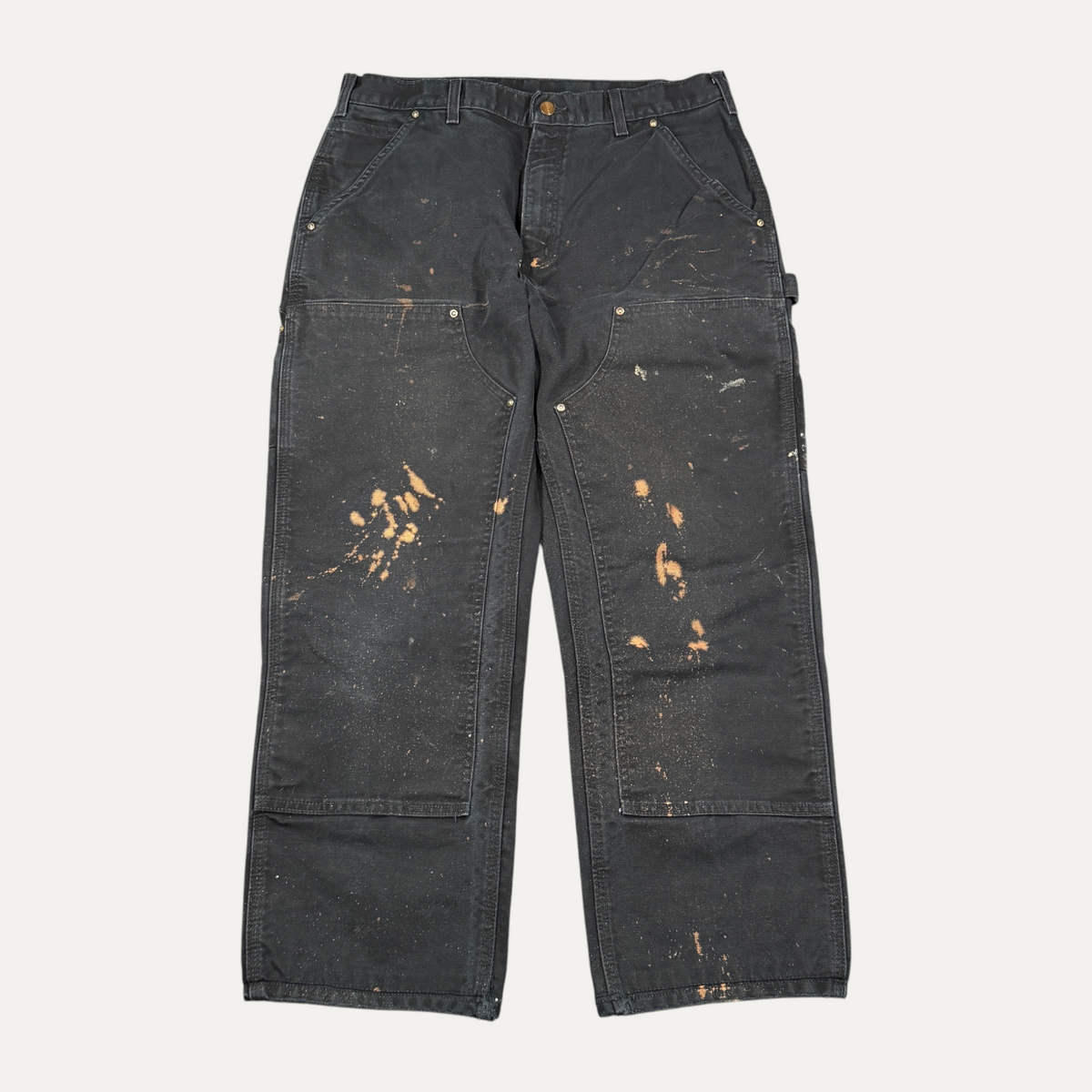 Vintage Black Carhartt Double Knees